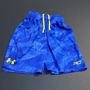 Boys Under Armour SC Edition Shorts, size YSM